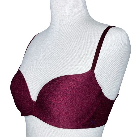 PINK Victoria's Secret Bra sz 32D * Campus Light Lift Underwire VS Space Dye - Picture 2 of 6